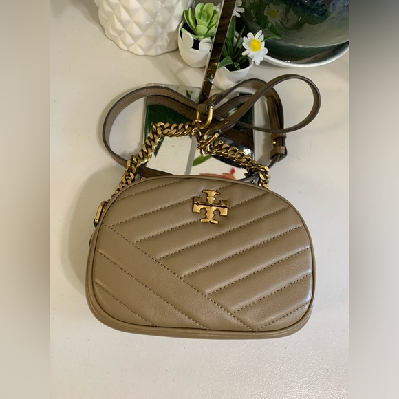 💕👜 TORY BURCH Crossbody Tan Leather Bag - Picture 9 of 13